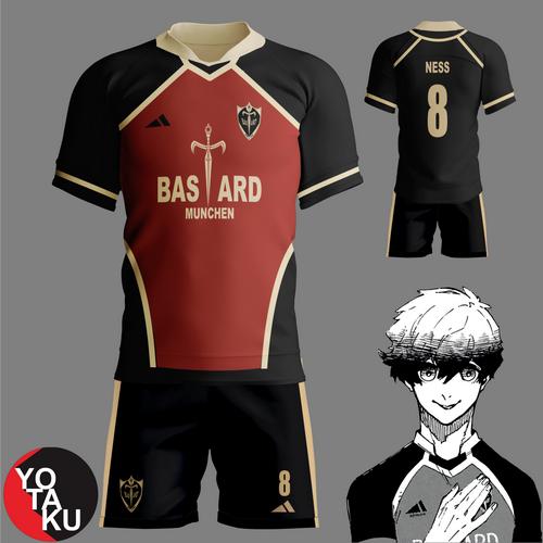 Jual Jersey Anime Cosplay Blue Lock Alexis Ness Bastard Munchen Full Set Full Set, XL Kab