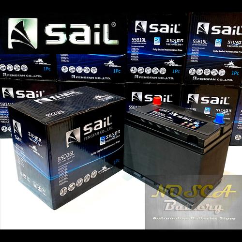 Jual Aki Innova Diesel / Fortuner Diesel - SAIL Silver 85D26L (70Ah) MF