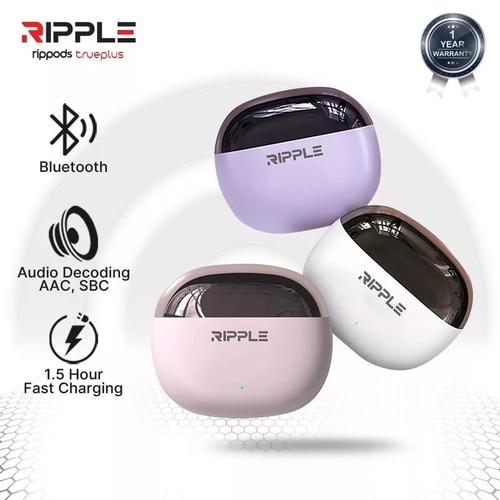 Jual Ripple Rippods True Plus TWS Headset Bluetooth Earphone Mini ...