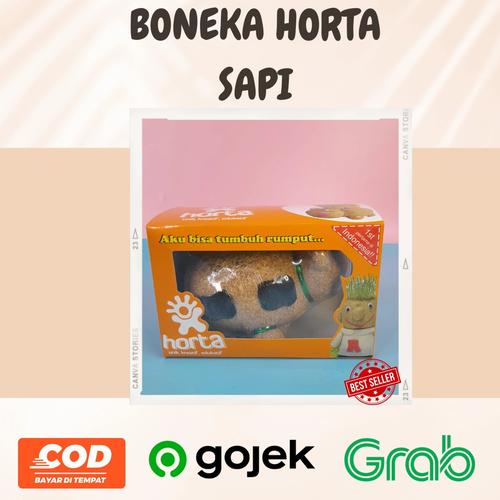 Promo Boneka Horta Boneka Edukasi Karakter Sapi Lucu Imut Bisa Tumbuh ...