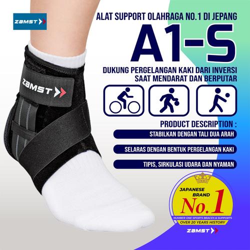 Promo Ankle Brace Support Zamst A1 Short Japan Original KANAN, M