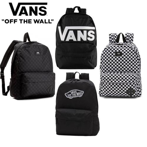 (Sale) Vans Backpack (Tas Ransel) Checkerboard Original 100% Bnwt  BLACK/WHITE di Shoegarage Tokopedia