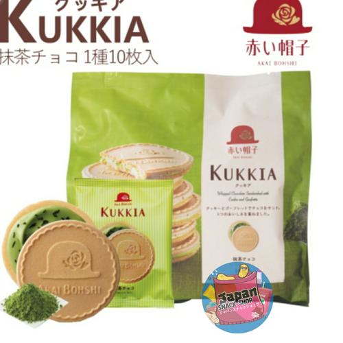 Jual Tivoli Kukkia Matcha Chocolate Cookies 116g / biskuit jepang / biskuit Jakarta Timur