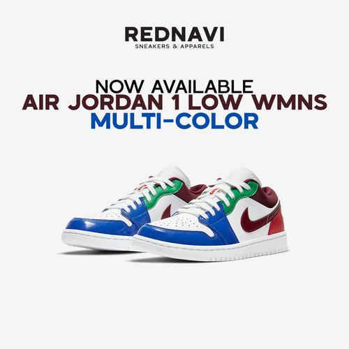 Jual Nike Air Jordan Low WMNS Multi-Color Original Kota