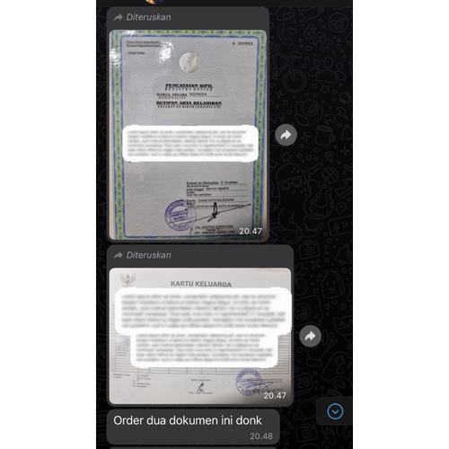 Jual Map AKTE dan KK - Kab. Bekasi - packagingpremium | Tokopedia