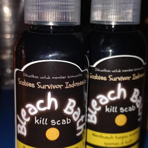 Jual Bleach Bath Kill Scab untuk sahabat Scabies Survivor Indonesia 1 liter Kota Denpasar