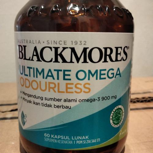 Jual Blackmores Ultimate Omega 60 Kapsul Minyak Ikan Omega 3 Alami