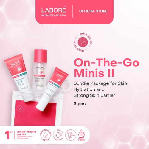 Promo [NEW] LABORÉ Sensitive Skin Care Onthego Minis II Trial Kit