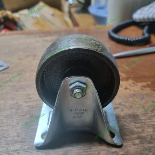Jual Roda besi ukuran 3 inch model plat mati - Jakarta Barat - Sarang ...