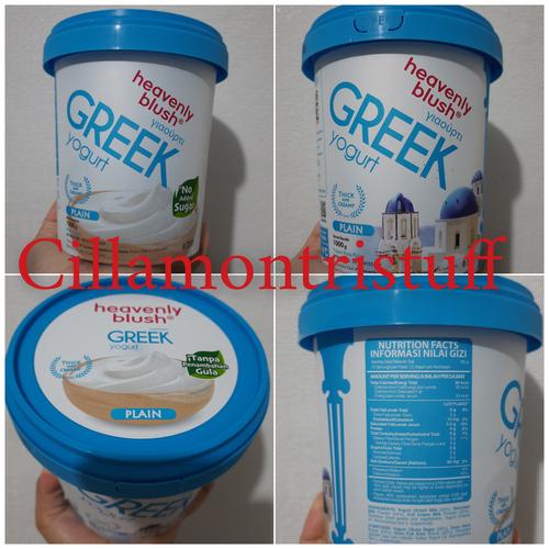 Jual Heavenly Blush Greek Yogurt 1000gram TANPA ICE GEL Jakarta