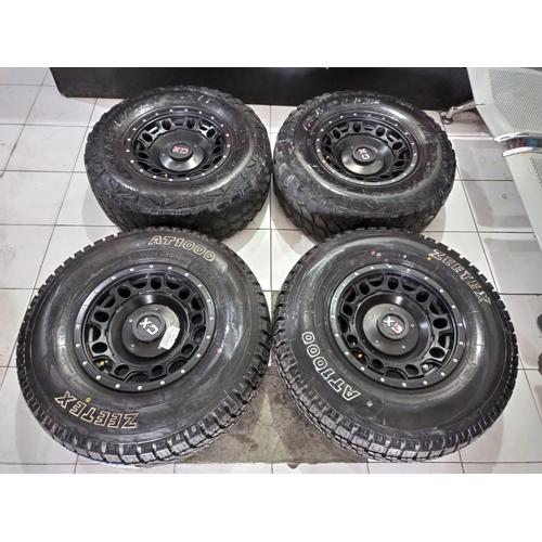 KMC メッキwheel set 15inch 6J PCD139.7