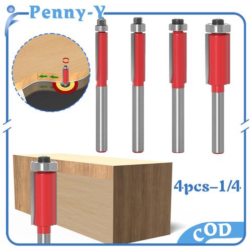 Jual Mata Profil Router 1/4 Flush Trim Router Bits Untuk Pemangkasan ...