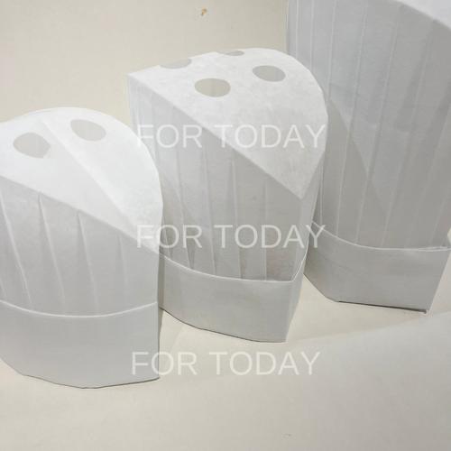 Jual Topi Koki Viscose Oval / Cook Hat Premium Quality - Tinggi 25cm ...