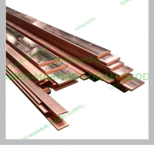 Copper Flat Bar Tin Plated Copper Bus Bar 3mm X 15mm X 1000mm C110 Round Edge Flat Electrical Bar