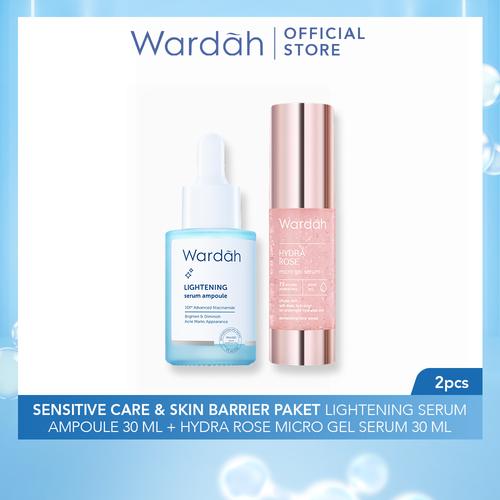 Promo Wardah Sensitive Care & Skin Barrier Paket Niacinamide dan Rose Oil Jakarta Selatan