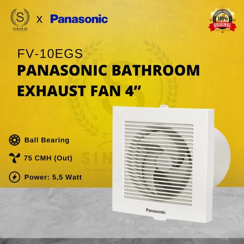 Jual PANASONIC BATHROOM CEILING EXHAUST FAN PLAFON KAMAR MANDI 4" FV