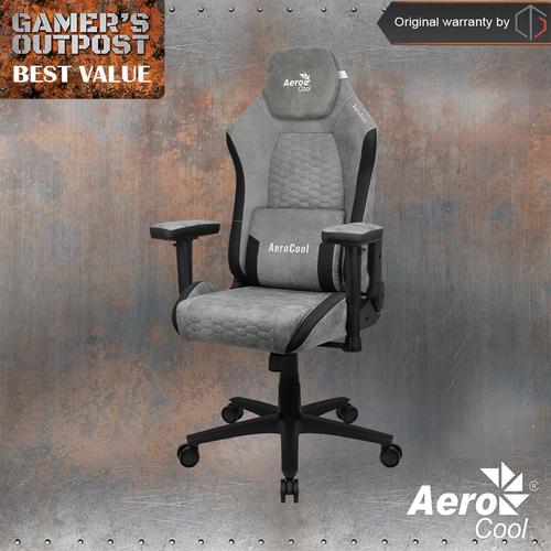 Promo Aerocool CROWN AeroSuede Gaming Chair - Burgundy Red Cicil 0% 3x ...