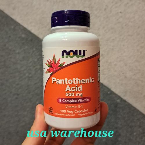 Jual Now Pantothenic Acid 500 mg Vitamin B5 100 veg capsules Jakarta