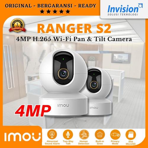 Jual Imou Ranger S2 4MP Wifi IP Camera Cctv Indoor Rotate Two Way Talk