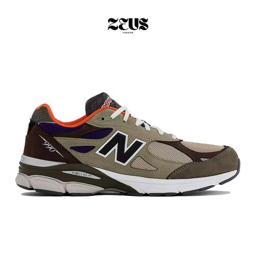 Jual NEW BALANCE 990 V3 MADE IN USA TEDDY SANTIS KHAKI ORANGE