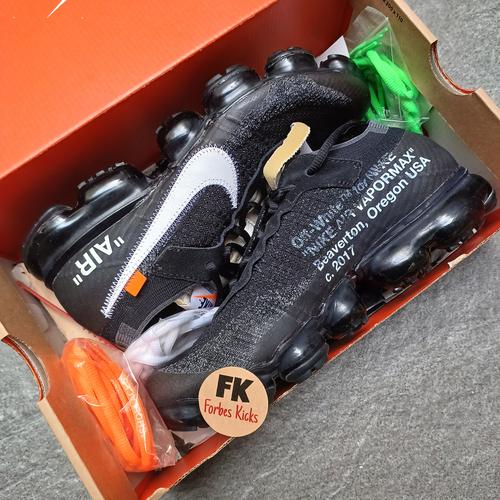 off white vapormax black fake