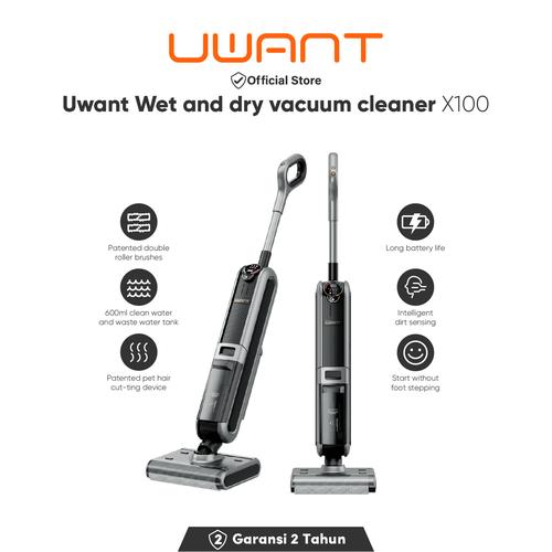 Promo Uwant X100 Cordless Wet Dry Vacuum Cleaner Multifungsi Penyedot