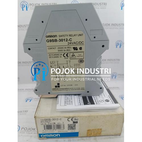 Jual OMRON MODULE SAFETY RELAY G9SB3012C Jakarta Barat