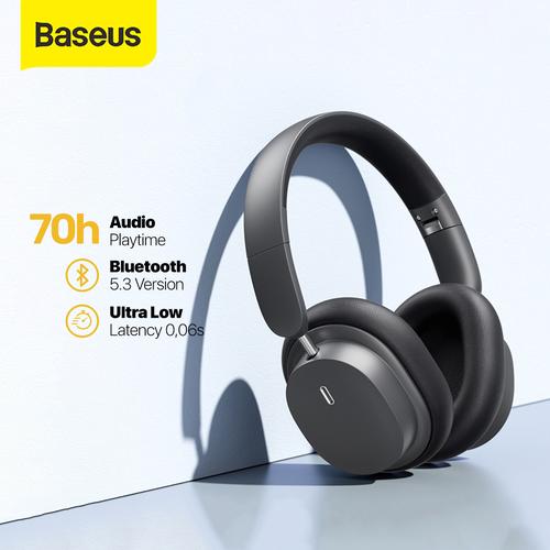 Promo BASEUS BOWIE D05 FOLDABLE WIRELESS/WIRED HEADPHONE ENC BLUETOOTH