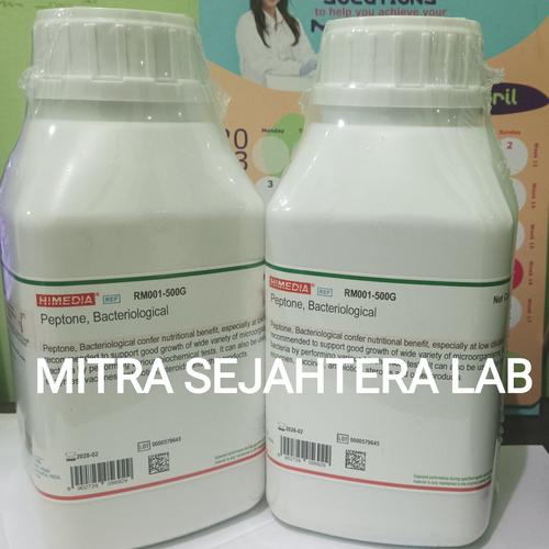Jual Peptone Bacteriological Himedia 500gr RM001 / Media Mikro Peptone