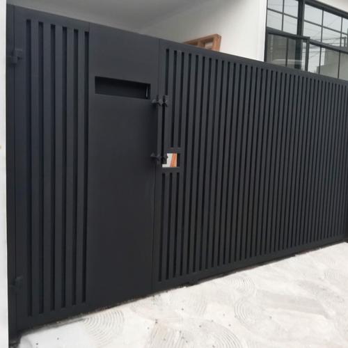 Jual pagar minimalis,pagar modern,pagar full besi - Jakarta Selatan