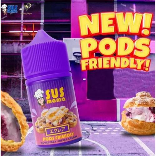 Jual Liquid Vape Sus Mama V2 Pods Friendly Blueberry 30ML By Java Juice ...