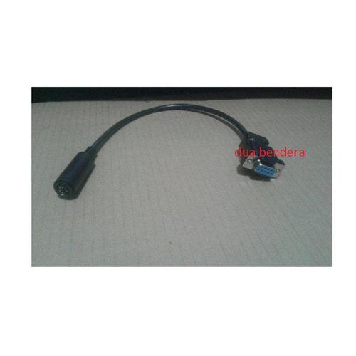 Jual KABEL SERIAL RS232 DB 9 PIN FEMALE to PS2 FEMALE ASSEMBLY 30 CM ...