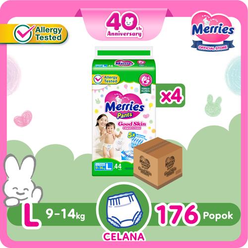 Culottes Japonaises MERRIES, L, 9-14 Kg, 44 Pièces