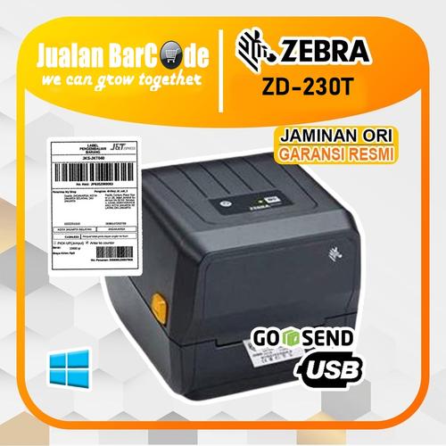 Jual PRINTER LABEL | BARCODE ZEBRA ZD230 | ZD 230 | ZD-230 PENGGANTI