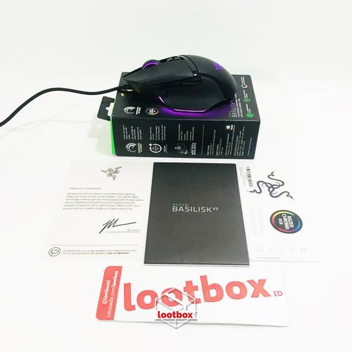 Jual Mouse Gaming Ergonomic Right-Handed Razer Basilisk v3 Wired ...