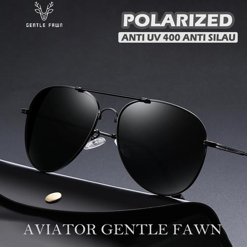 Mens Aviator Sunglasses Polarized Promo Kacamata Sunglasses