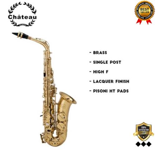 Jual CHATEAU CAS 21 L / CAS 21L ALTO SAXOPHONE GOLD Jakarta Timur