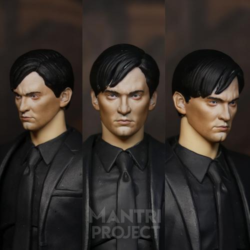 Tête Sculptée 1/6 Custom Scarecrow Pour Figurine Batman 12" - Résine - Neuf