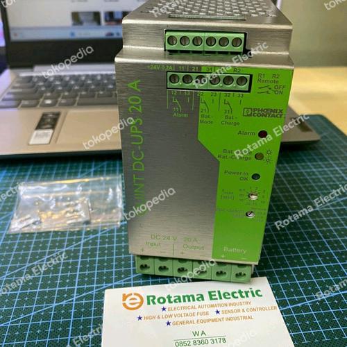 Jual QUINTDCUPS/24DC/20 PHOENIX CONTACT 2866239 QUINT UPS 24VDC 20A