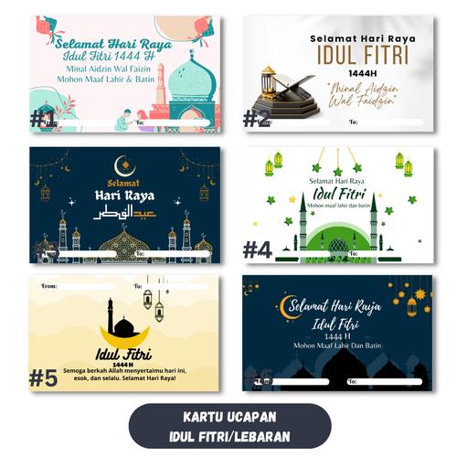 Jual Kartu Ucapan Idul Fitri | Kartu Ucapan Lebaran | Gift Card Lebaran ...