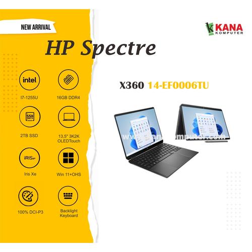 Jual HP Spectre X360 14-EF0006TU I7-1255U/16GB/2TBSSD/13,5