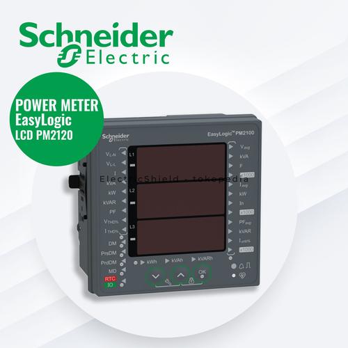 Jual EasyLogic PM2120 Schneider Power & Energy meter LED METSEPM2120