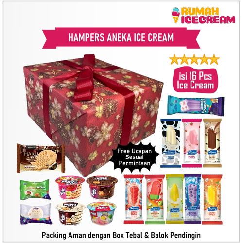 Promo Hampers/Parcel/Bingkisan Lebaran Aneka Ice Cream 16 pcs Jakarta Barat Rumah Ice Cream
