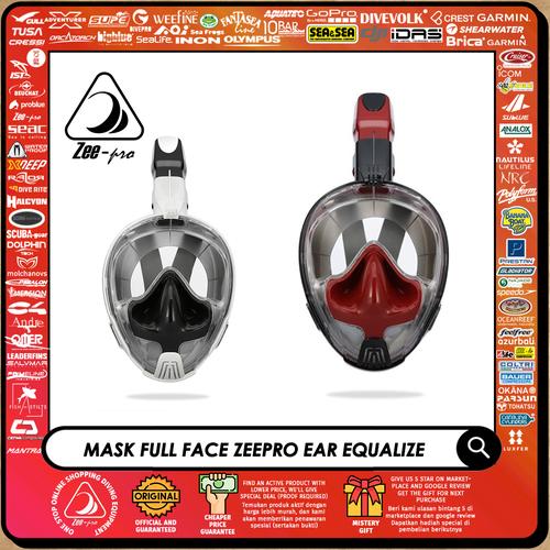 Jual Full Face Snorkeling Mask M2101 Ear Equalizing Zeepro Same Thenice