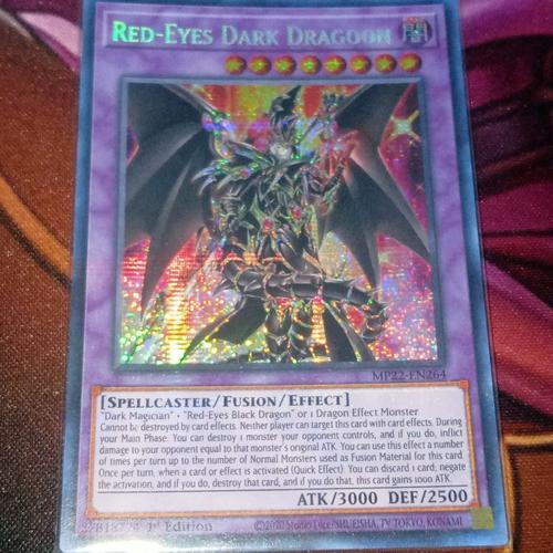 Jual RedEyes Dark Dragoon Yugioh Original English ScR Kab. Malang Cero Oscuras Concept