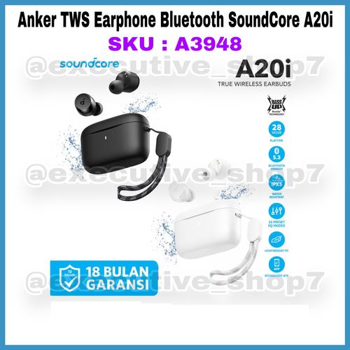 Jual Anker TWS Earphone Bluetooth SoundCore A20i - SKU A3948 - Black ...
