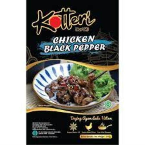 Jual KOTTERI Chicken Black Pepper 350gr Daging Ayam Lada Hitam Frozen