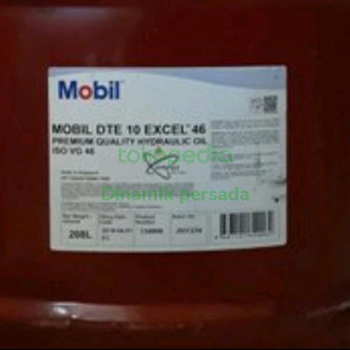 Promo Oil oli MOBIL DTE 10 Excel 46 ISO VG 46 Hydraulic oil drum Kota