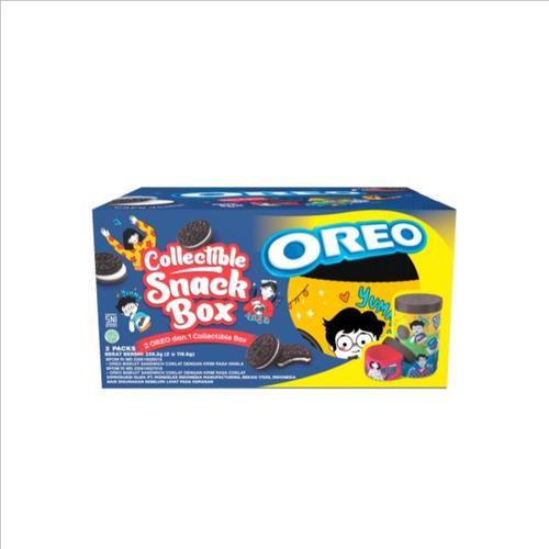 Jual Oreo Collectible Snack Box 2 119 Gram / Oreo Vanilla Box Jakarta Pusat MyLil'Q Shop