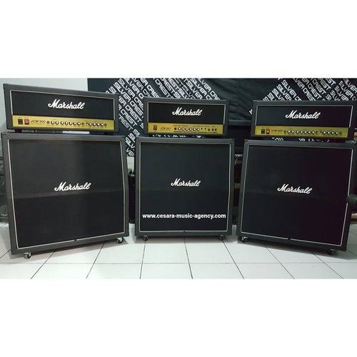 Jual Ampli Gitar & Bass Marshall 4x12 In 3 Input Head Cabinet Murah